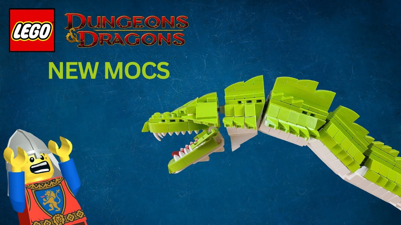 NEW GREEN DRAGON LEGO MOC | Update 1