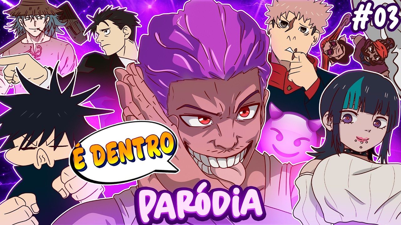 O MAIOR PLOT DE JUJUTSU | Paródia Redublagem Jujutsu Kaisen