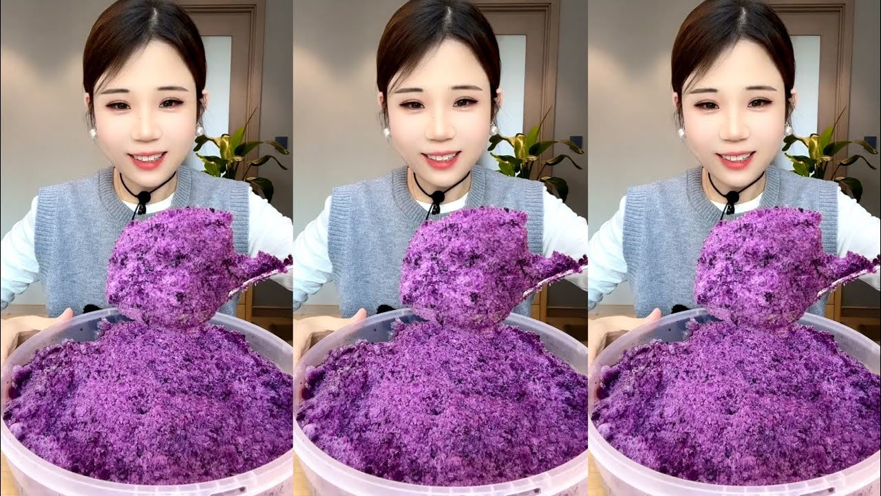 ASMR SHAVED ICE EATING YY 