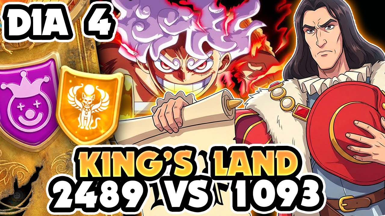 BANDERAS ARDIENDO, SE DRENAN LOS JUGADORES? KING'S LAND 2489 vs 1093 - Rise of Kingdoms