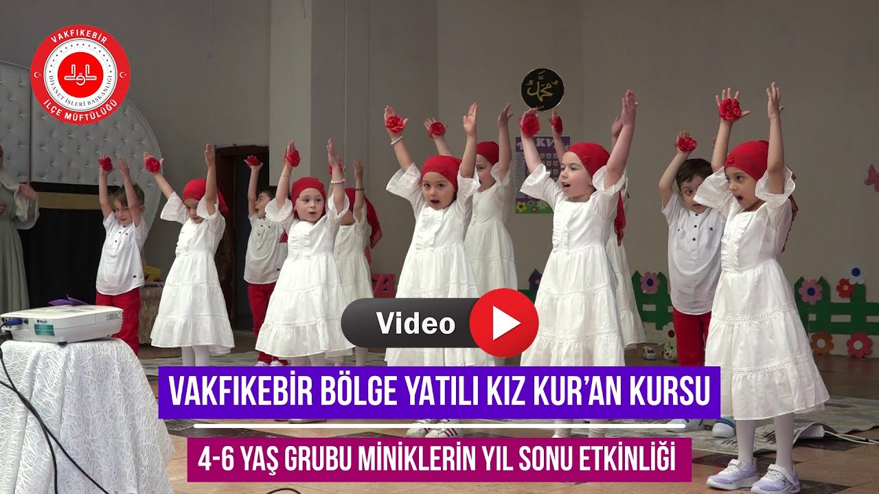 4-6 YAŞ MİNİKLERİN YIL SONU ETKİNLİĞİ