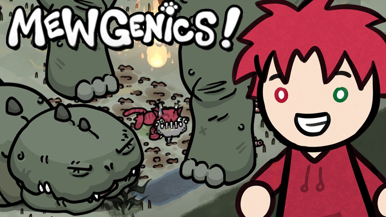WALKA Z NOGAMI DINOZAURA XD 🐾 MEWGENICS PL #20