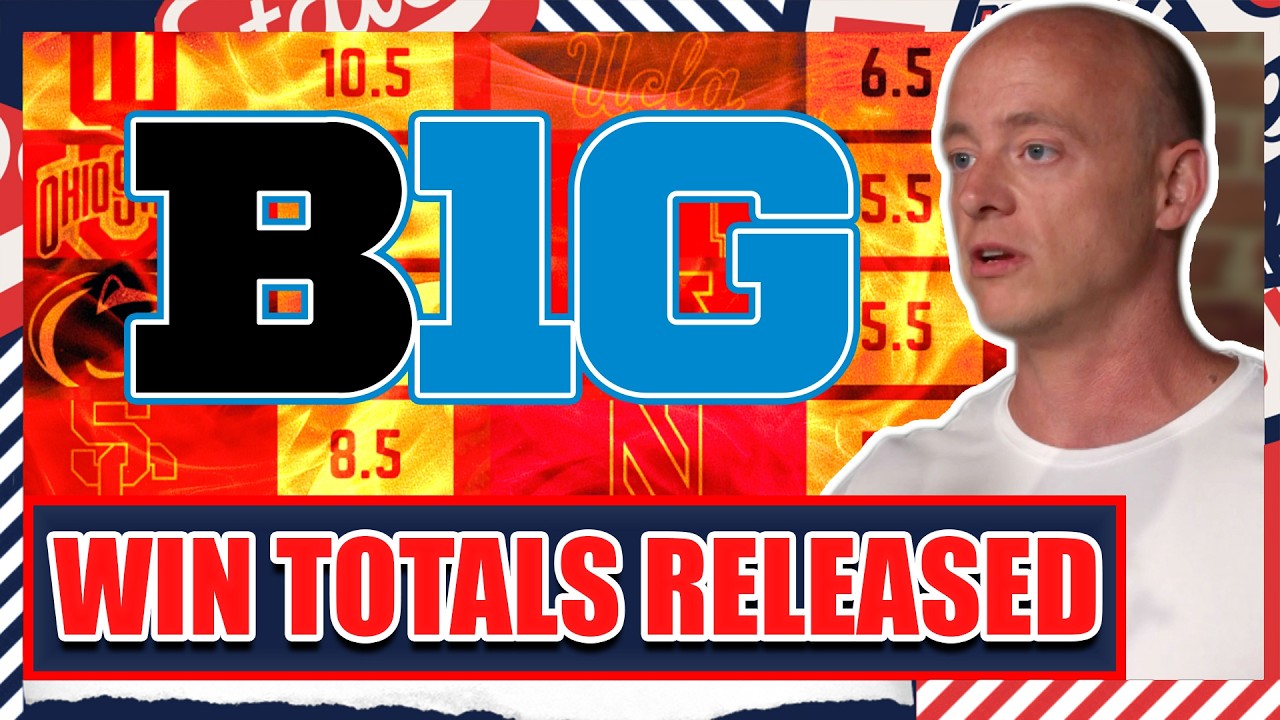 Big Ten Win Totals RELEASED + Overrated & Underrated Teams - Josh Pate's College Football Show