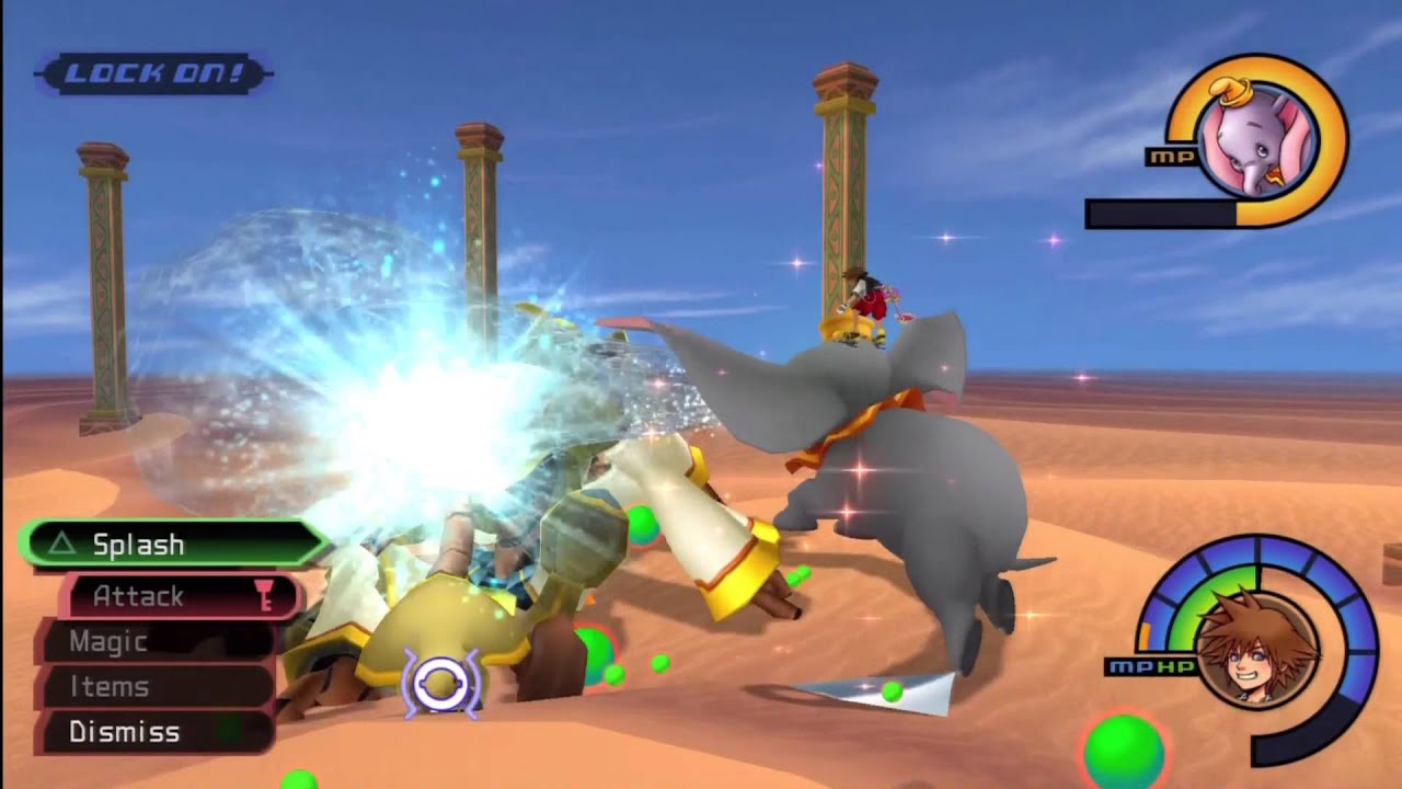 KH HD 1.5 ReMix - Level 1 Kurt Zisa (No Damage)