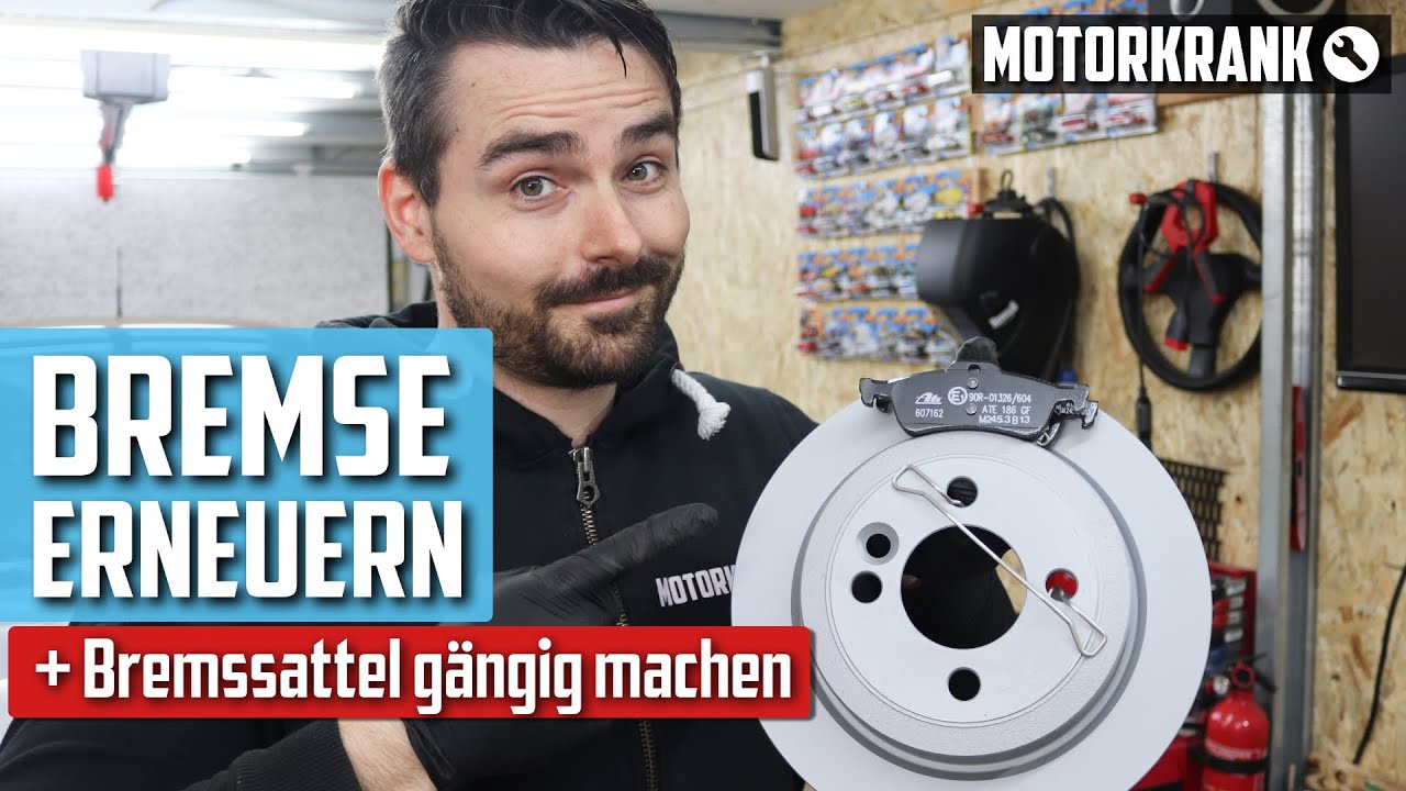 Bremsbeläge, Bremsscheiben wechseln + festen Bremssattel gängig machen  - MINI COOPER R50 (R52 R53)