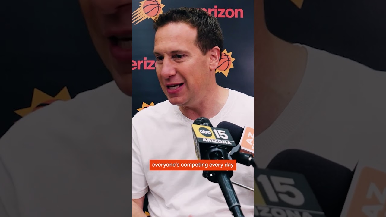 🗣️ Mat Ishbia following practice today #shorts | Phoenix Suns