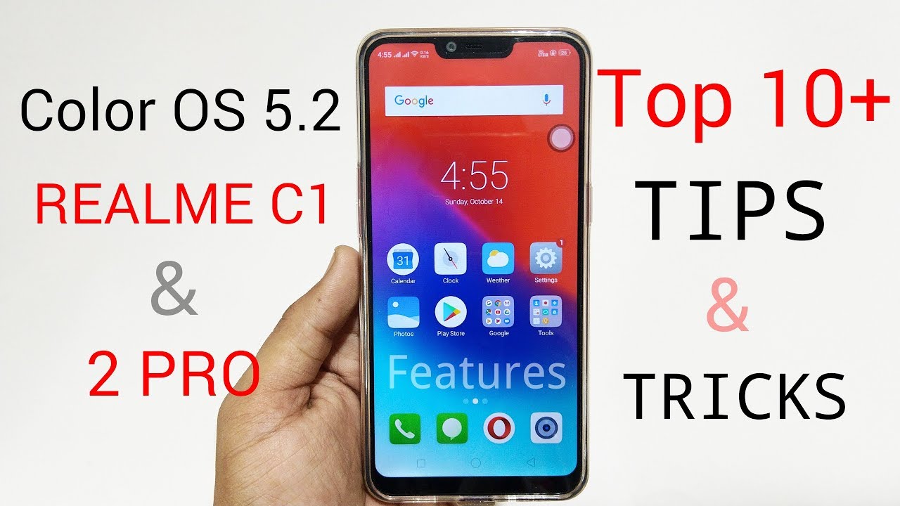 Realme C1 Tips And Tricks | Top 10+ Hidden Features ( Color Os 5.2)
