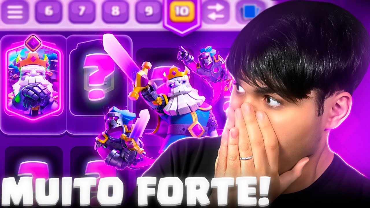 ESSE É o DECK MAIS FORTE COM FANTASMA REAL EVOLUIDO !🔥😱