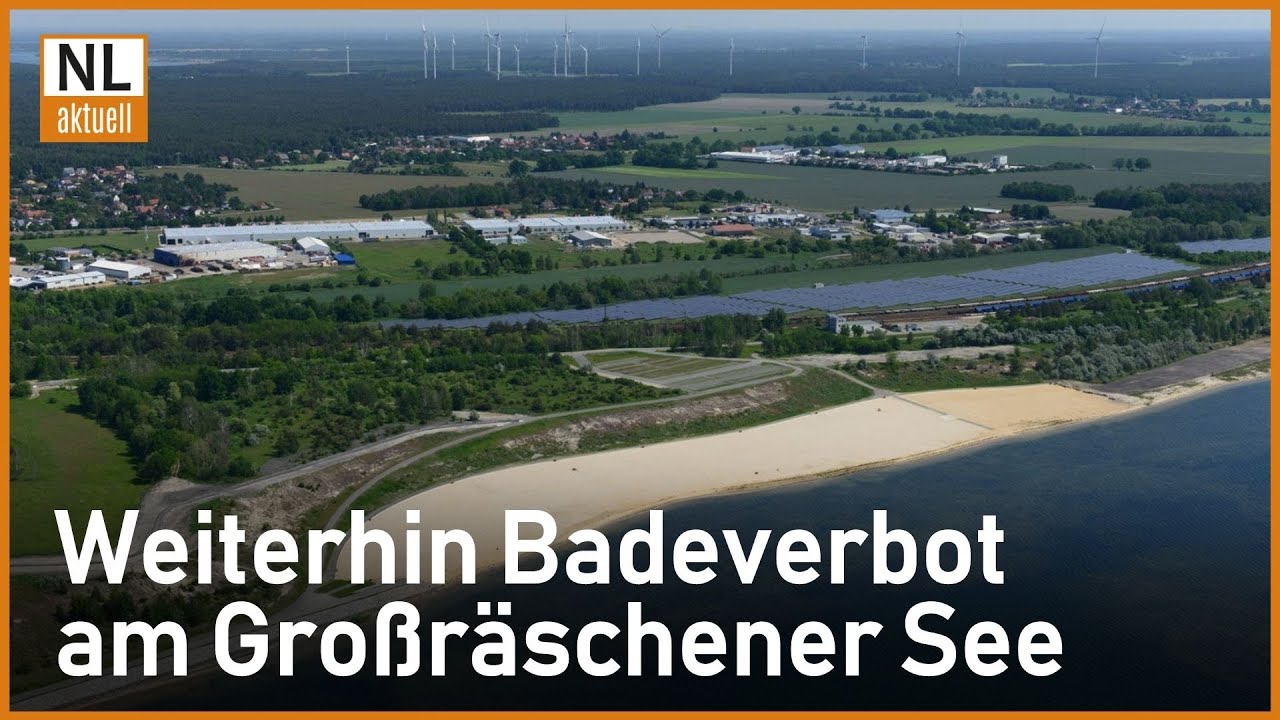OSL | Weiterhin Badeverbot am Großräschener See