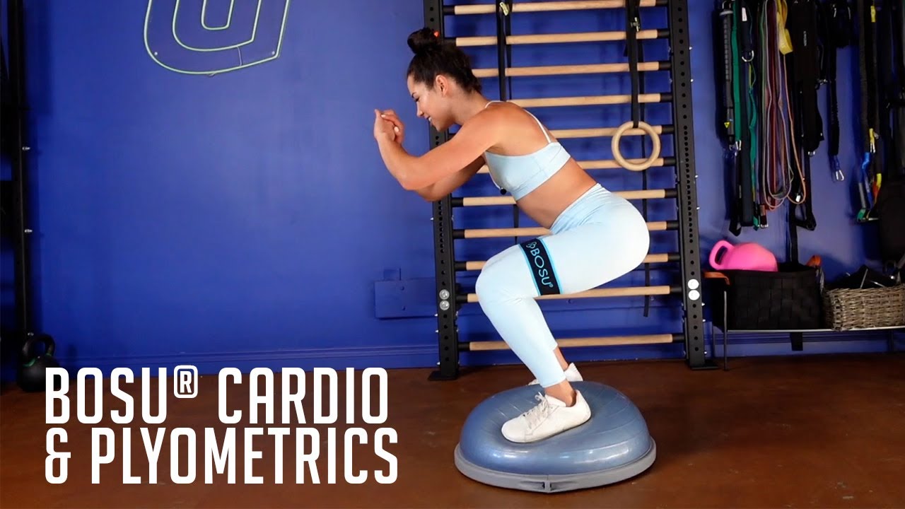 BOSU Cardio & Plyo Workout | Fabric Bands Workout