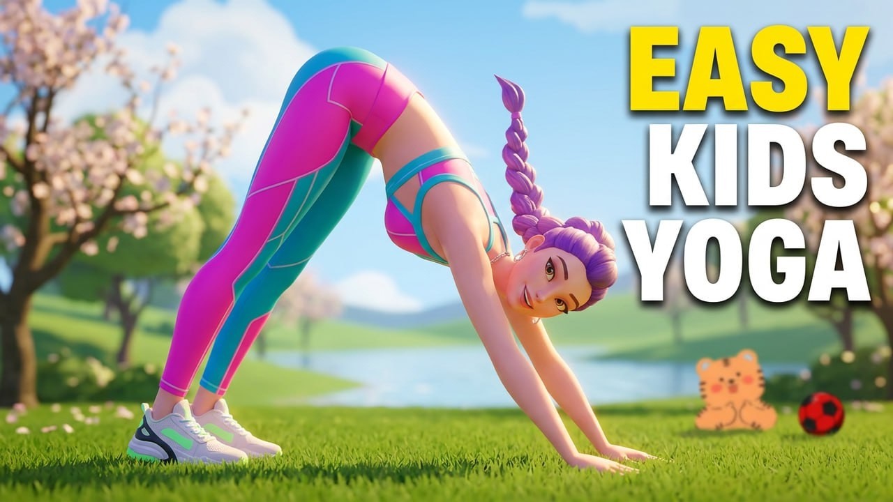 Easy Yoga for Kids: Healthy Habits Start Now | Yoga for Flexibility | Yoga Poses for Children