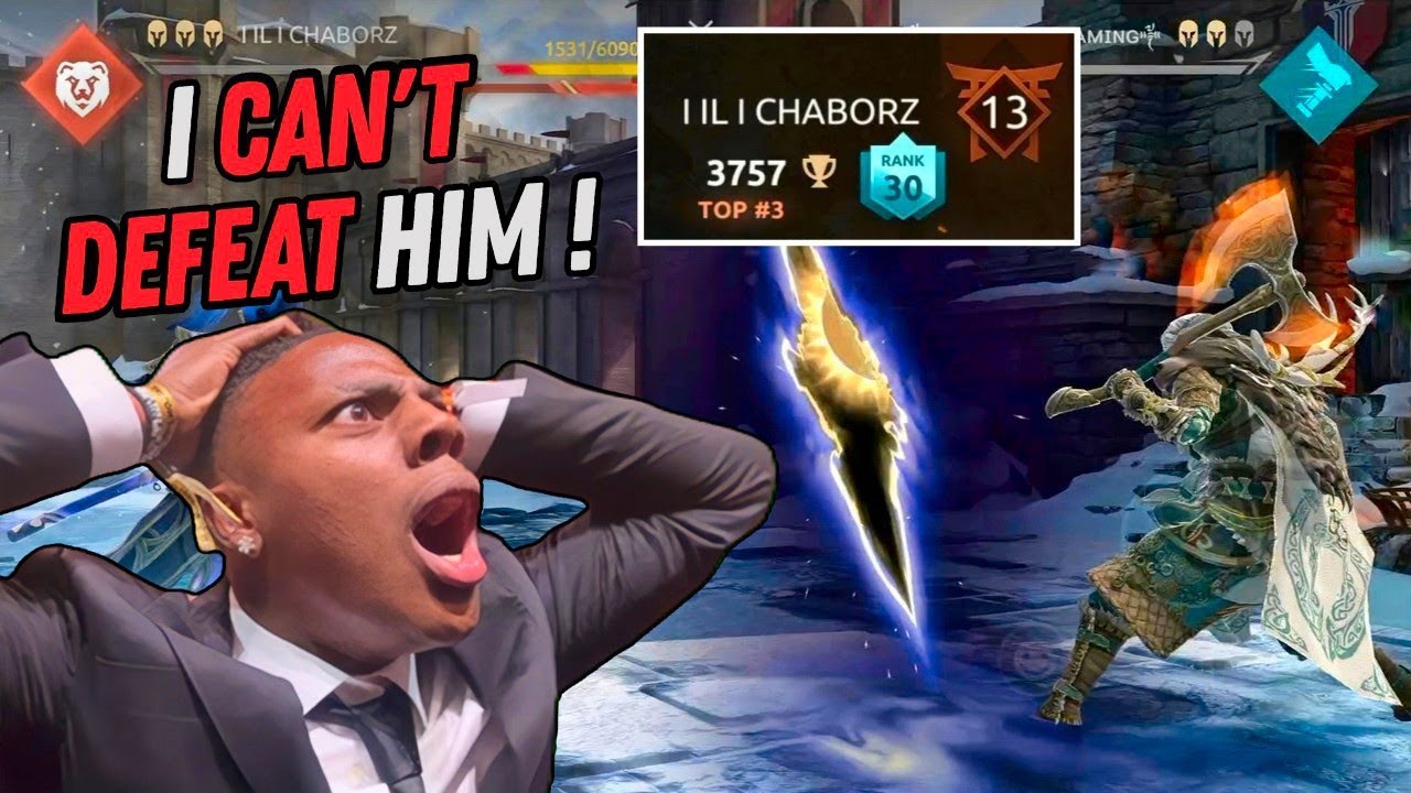 TOP #3 rank Destroyed me in Seconds 😰 Pro Nonna player Humiliated Me || Shadow Fight 4 arena 