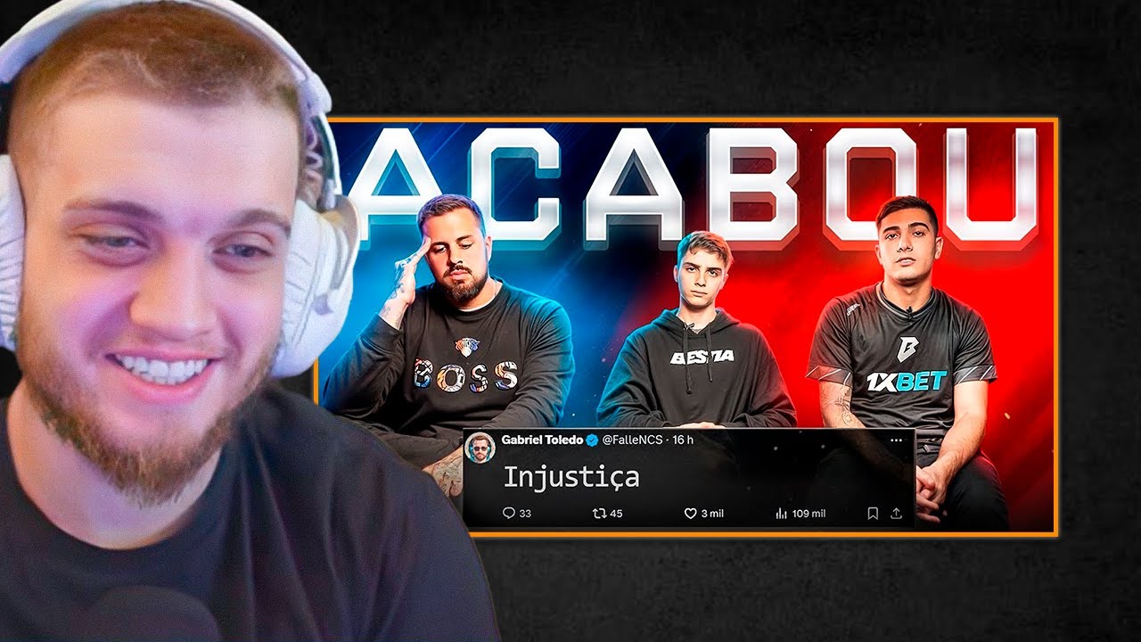 🔥BOLTZ REAGIU AO VIDEO DO FKS: FalleN se REVOLTA com a TRISTE situação que vive a BESTIA!