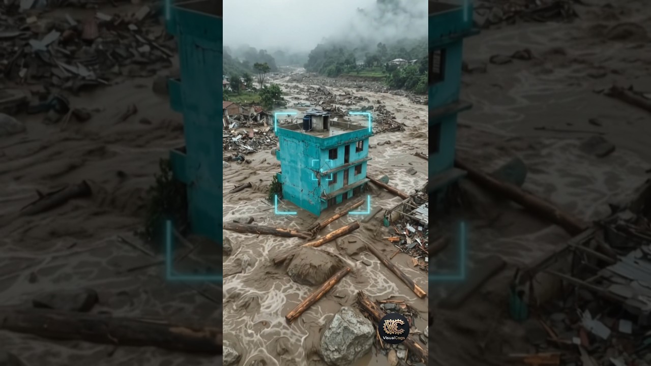 ​Why THIS House Survived the Deadly Nepal Flood 🤯 #shorts