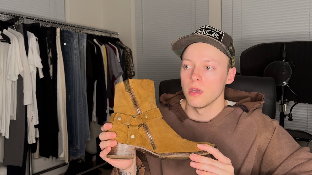 Saint Laurent Paris FW13 Wyatt Harness Boots