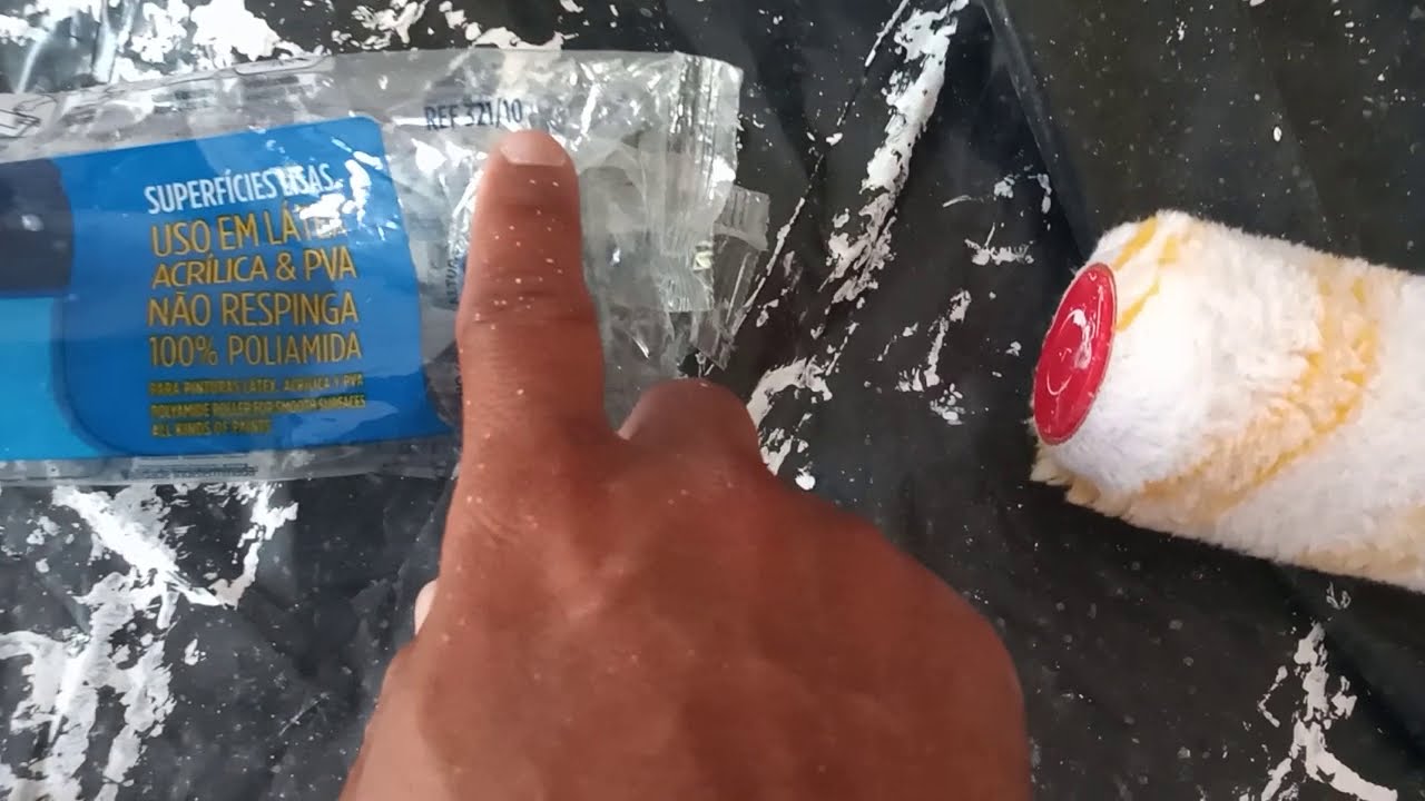 Qual o melhor rolo para pintar teto e parede?