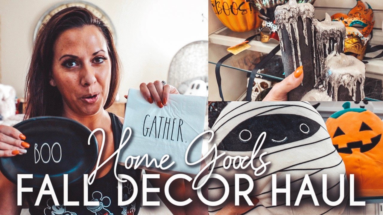 Huge Halloween And Fall Decor Haul | Home Goods & Marshalls