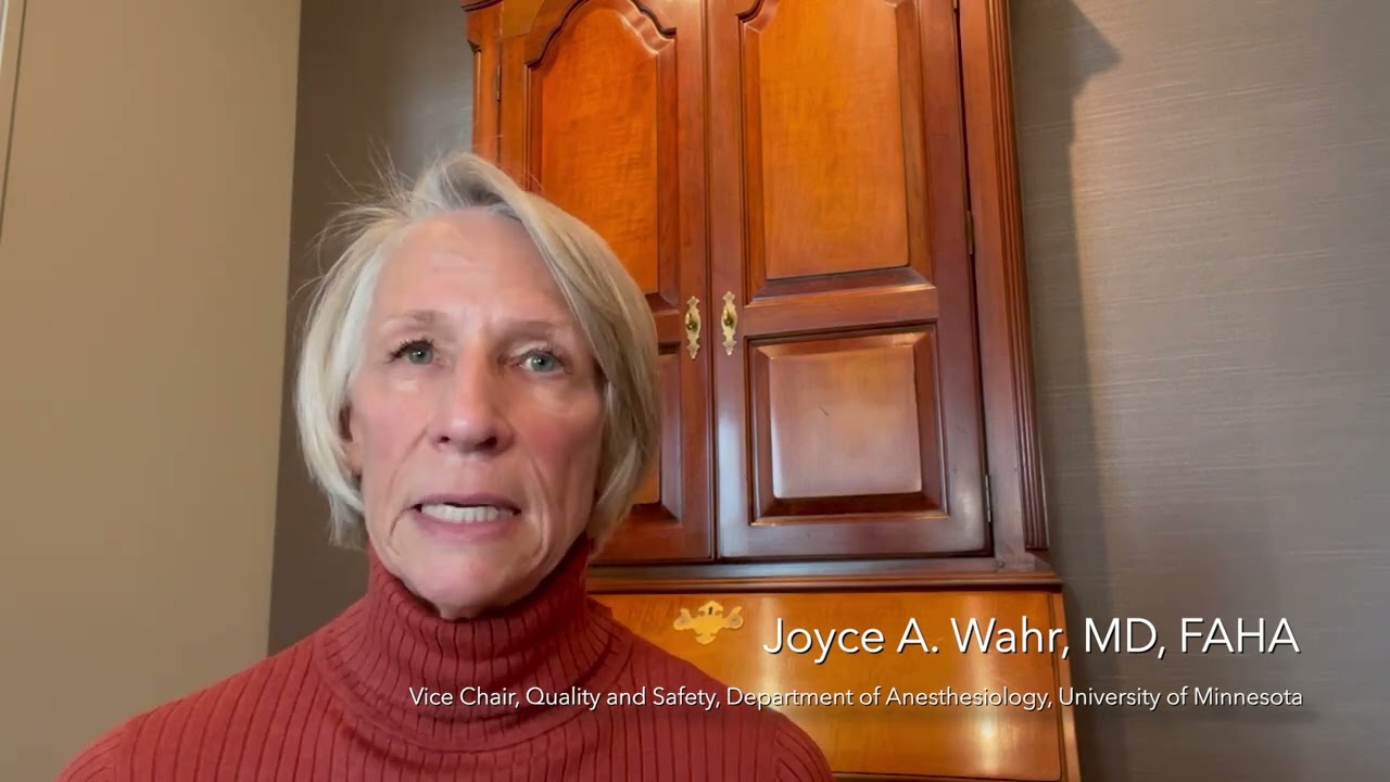 ISMP 2022 Guidelines / Joyce Wahr, MD, FAHA