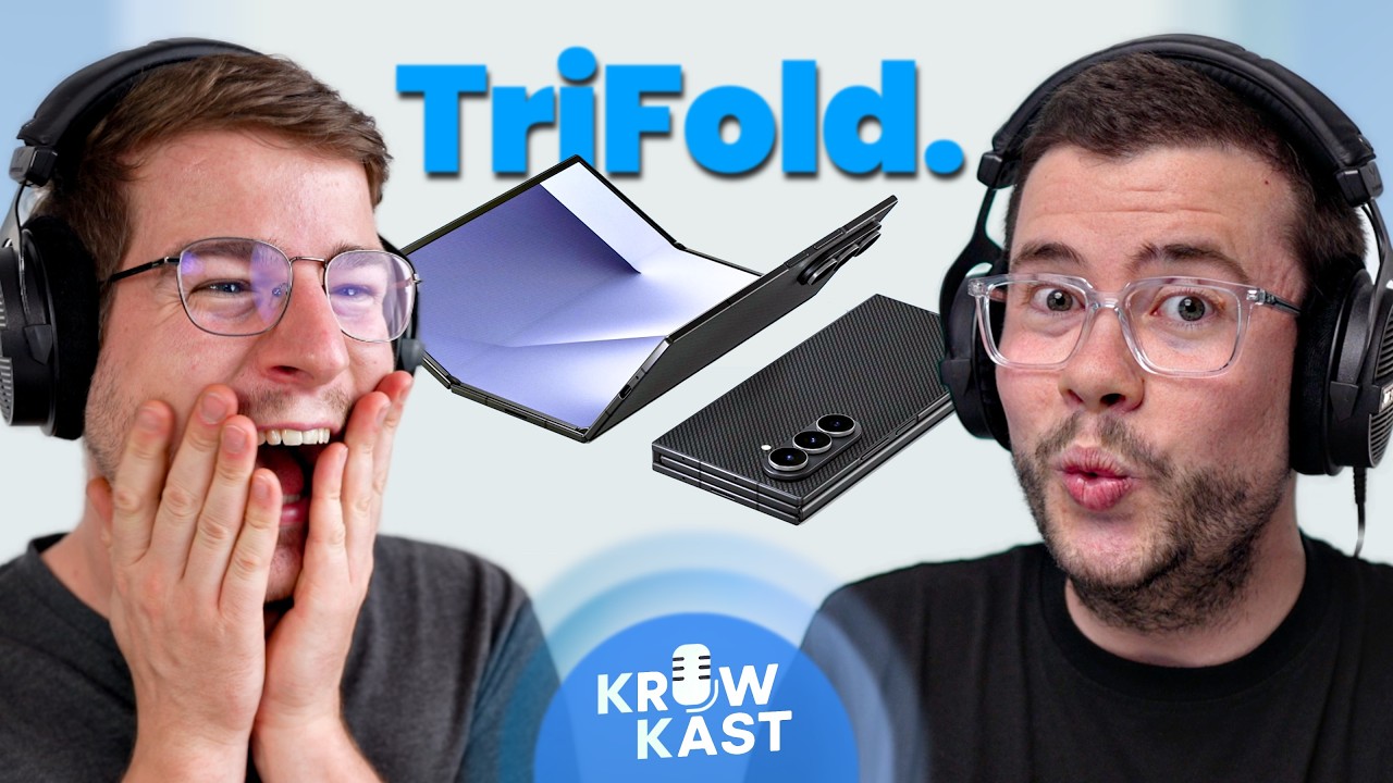 Samsungs TriFold: Die Zukunft ist da! - KREWKAST #289