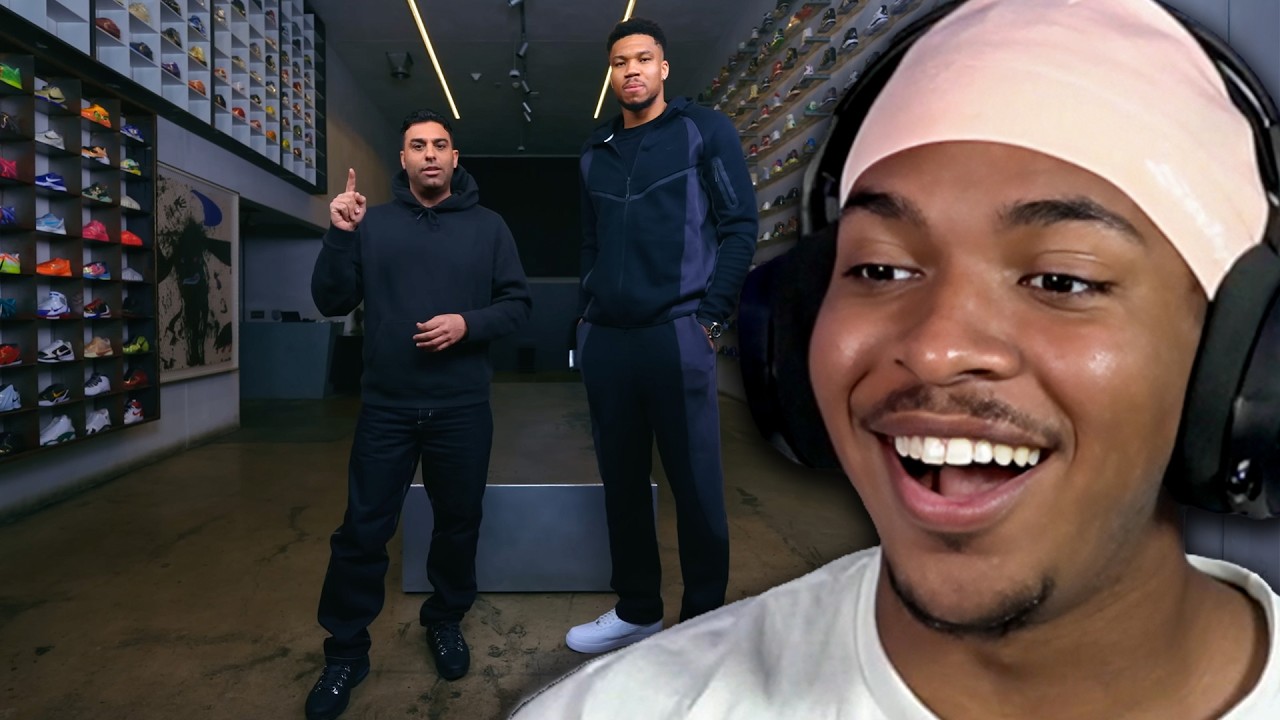Alsoknwnasjj Reacts to Giannis Antetokounmpo Goes Sneaker Shopping With Complex