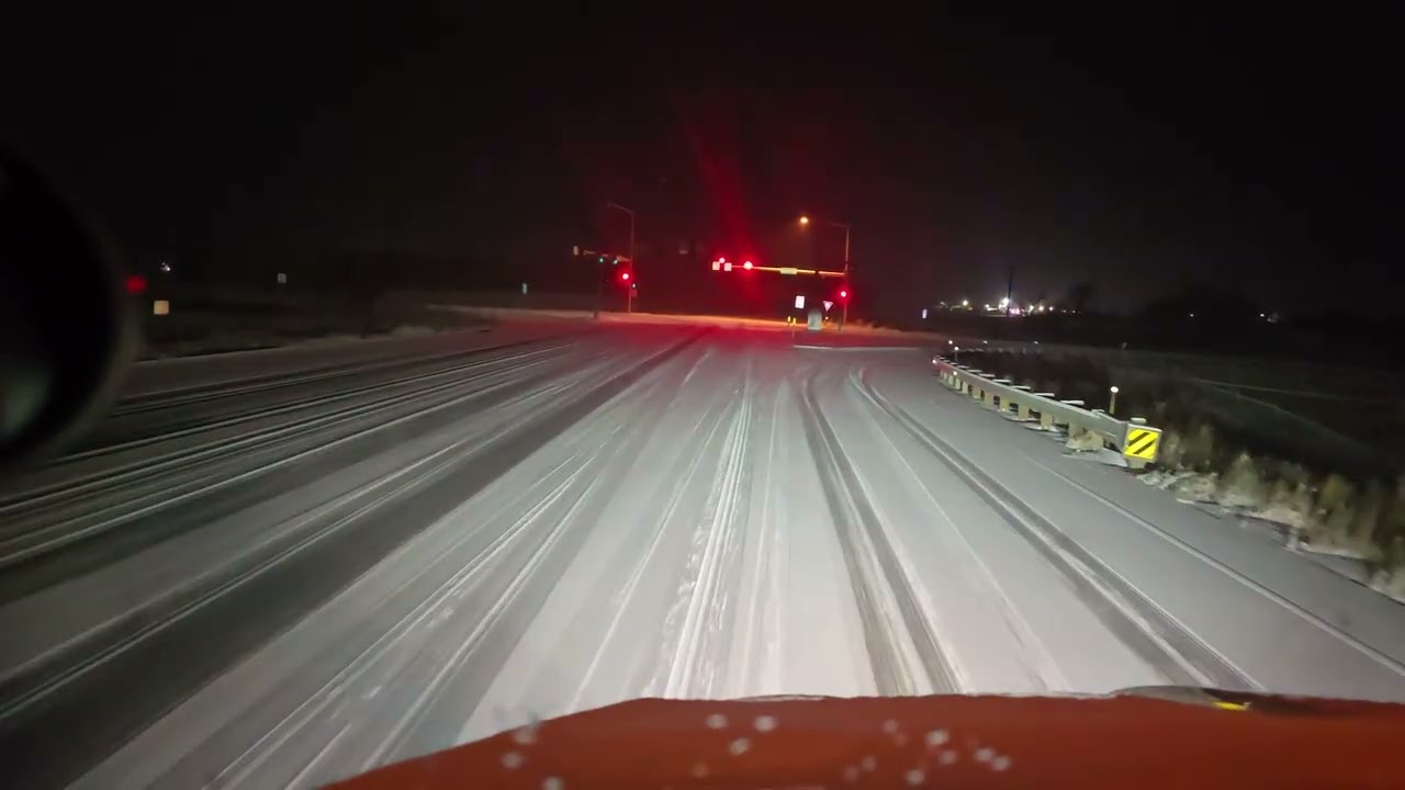 A snowy morning in Colorado 