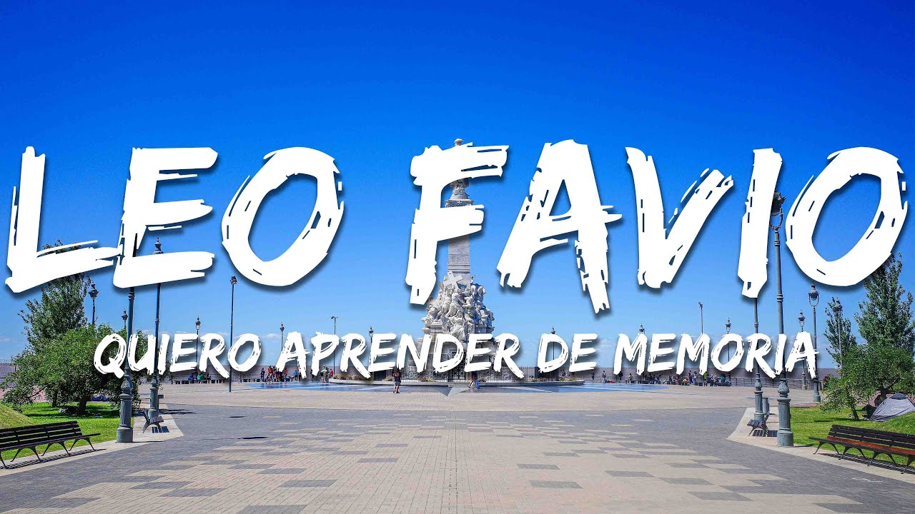 Leonardo Favio - Quiero Aprender de Memoria (Letra/Lyrics)