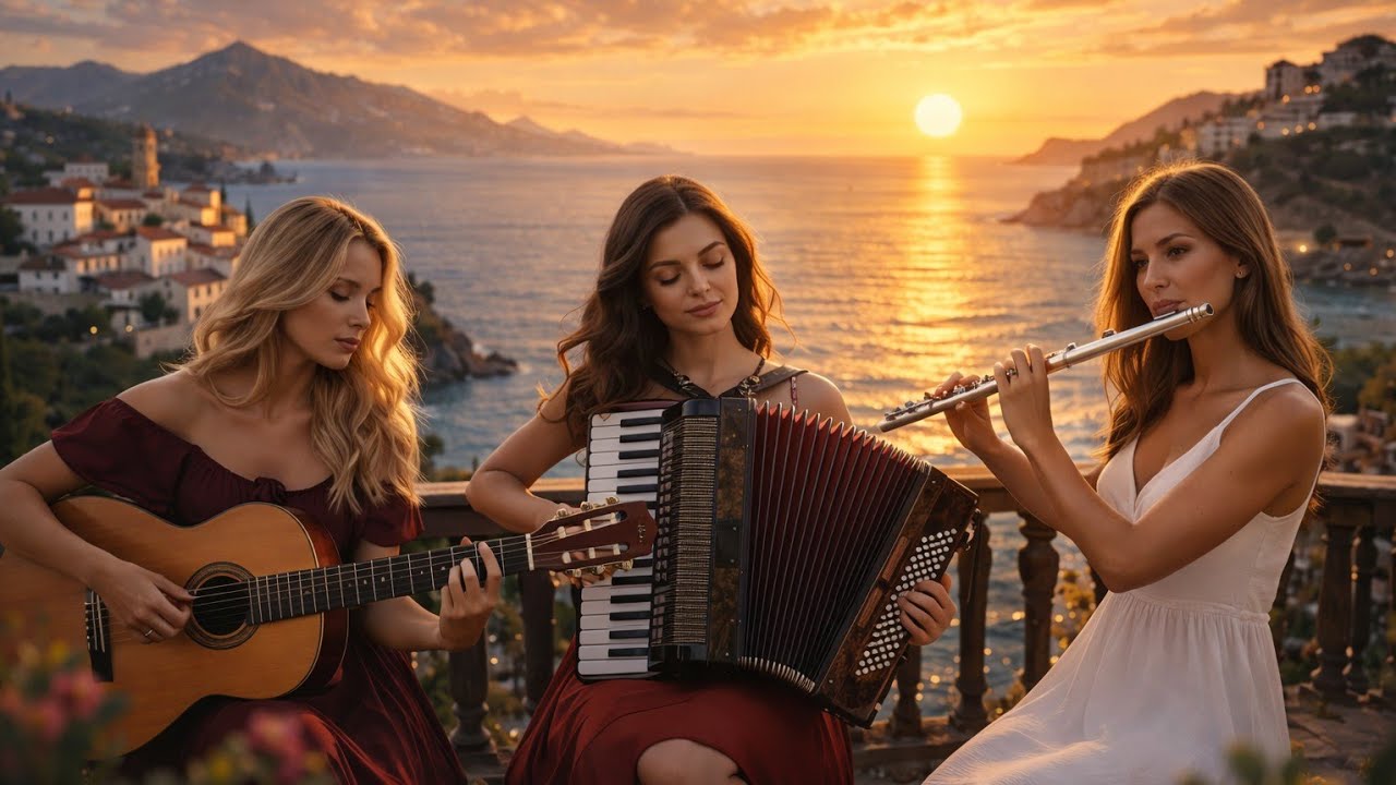 Golden Andalusian Sunset – Relaxing Flamenco Guitar & Mediterranean Ambience