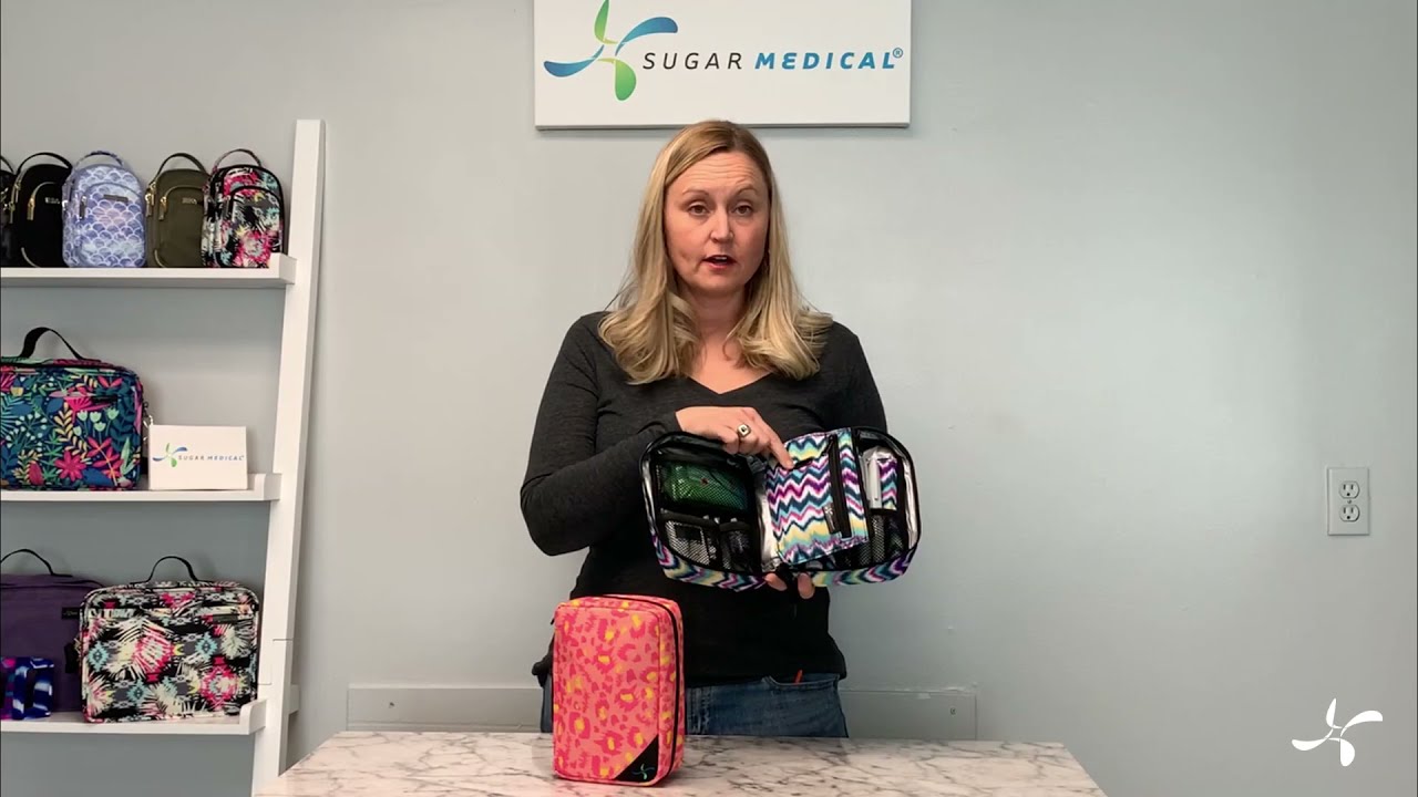 LOOK INSIDE! Insulated Diabetes Organizer I Sugar Medical