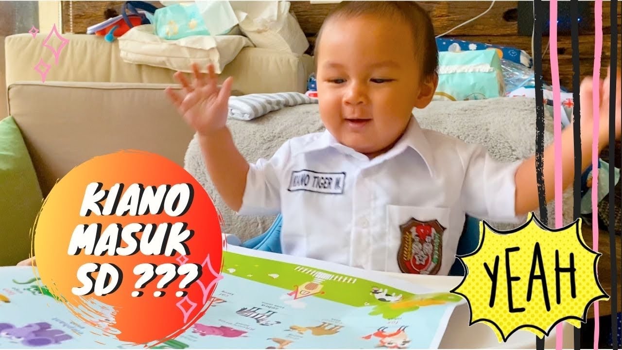 KIANO MASUK SD !!! PERTAMA KALINYA KIANO MASUK SEKOLAH !!!