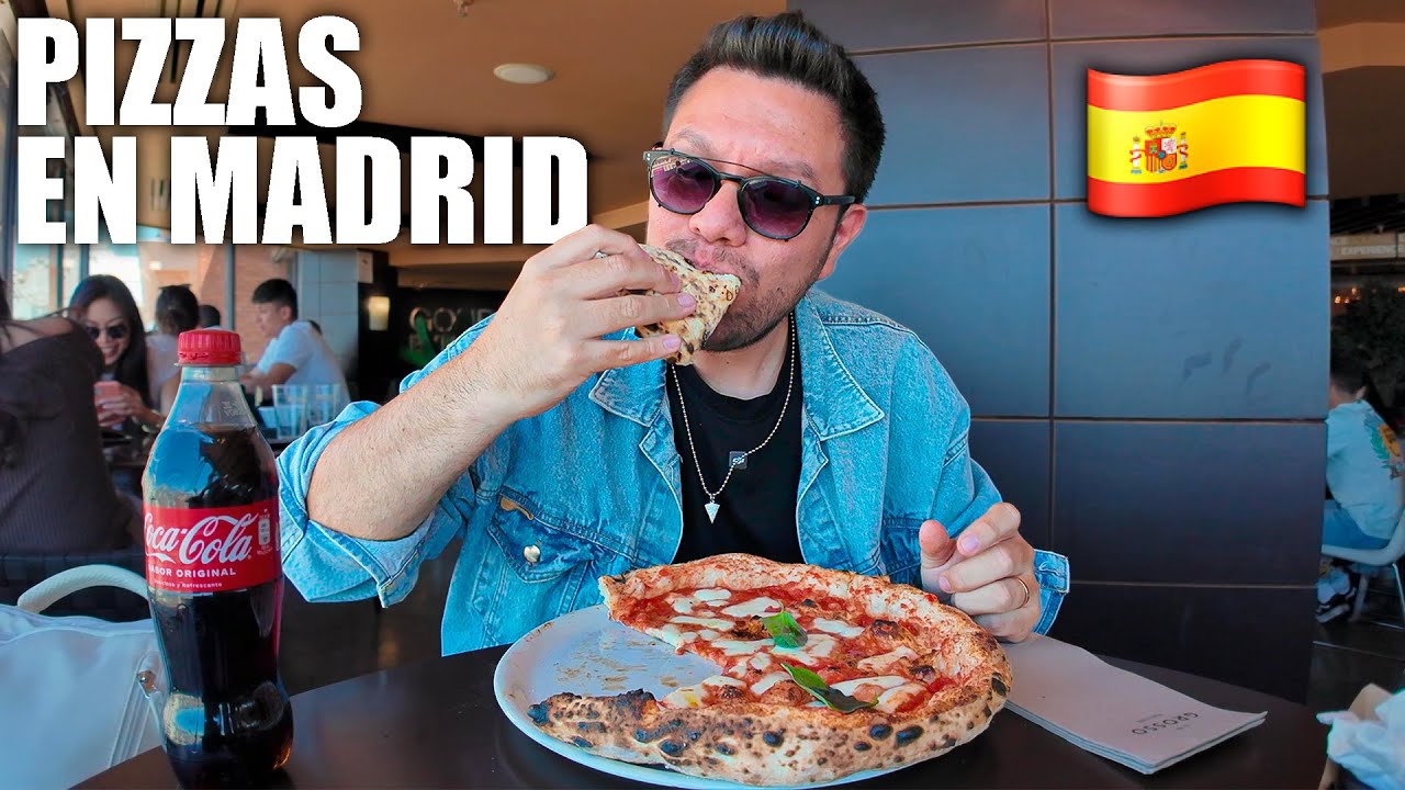 COMIENDO PIZZA en MADRID 🍕🇪🇸