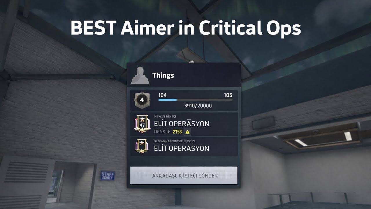 The Best Aimer in Critical Ops