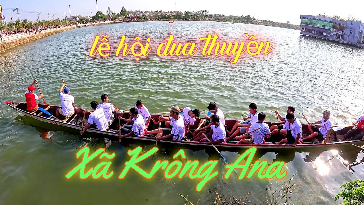 Không khí trầm lắng tại lễ hội đua thuyền truyền thống  đầu năm#duathuyen