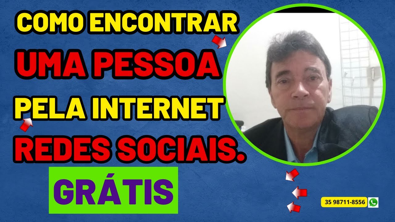 🔎 COMO ENCONTRAR UMA PESSOA DESAPARECIDA DE GRAÇA PELA INTERNET!