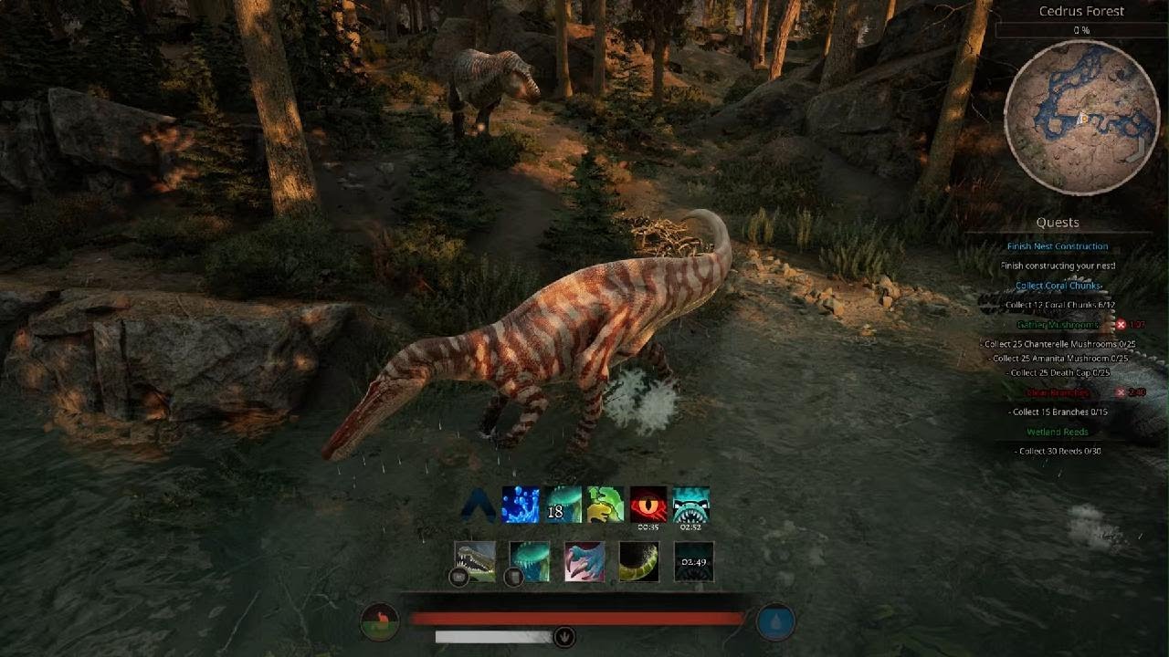 Path of Titans- rex vs suchos