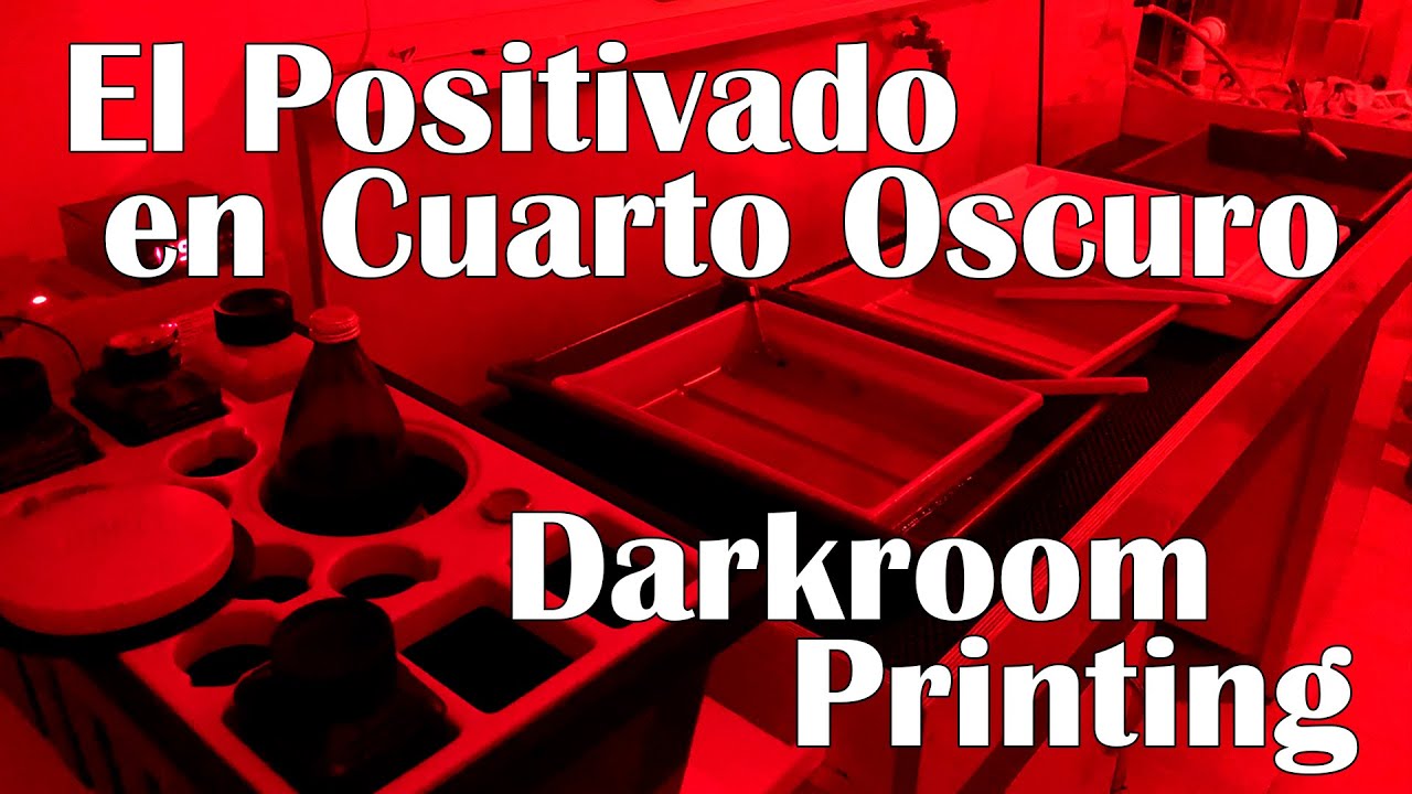 Positivado en Cuarto Oscuro (Laboratorio Fotográfico) / Darkroom Printing by Eduardo Almeida (3/4)