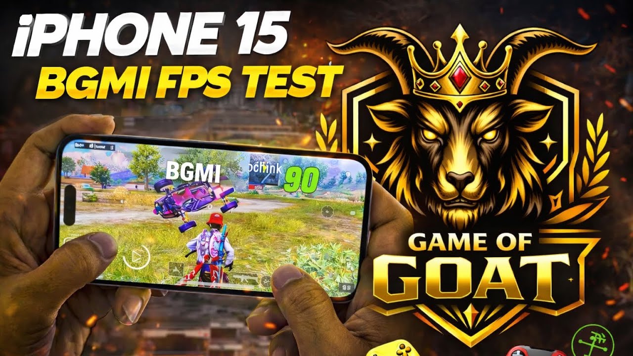 iPhone 15 Gaming Test in 2026 | PUBG & BGMI Performance |#bgmi #iphone #iphone15 #pubg #automobile 