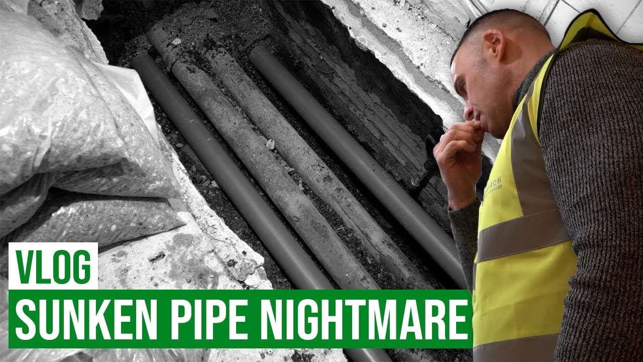 SUNKEN PIPE NIGHTMARE! Day-in-the-life of a London Property Maintenance Company