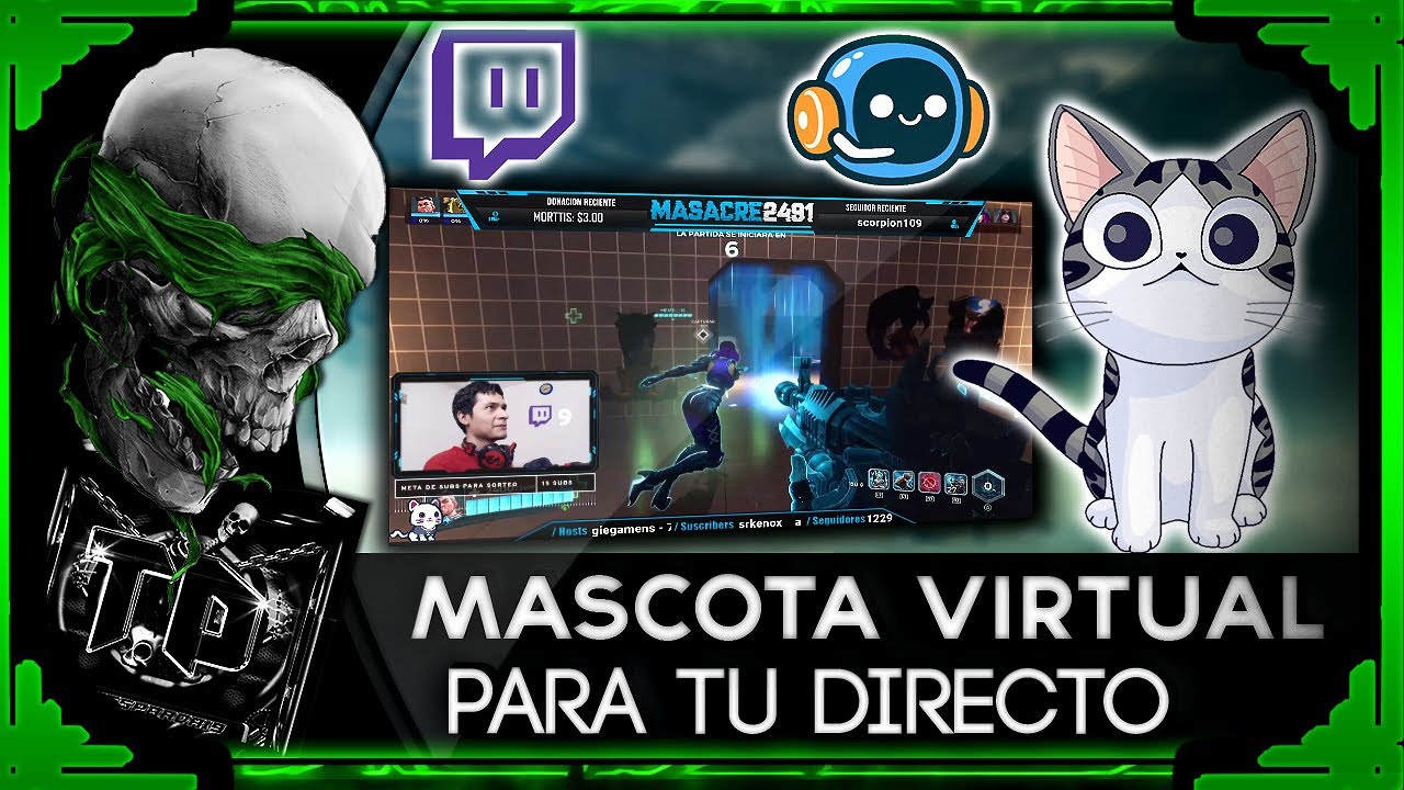 Kappamon Mascotas para tus Directos de Twitch y Mixer