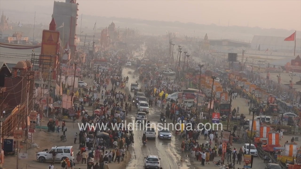 Kumbh Mela 2025, one of the world’s largest Hindu pilgrimages and cultural festivals