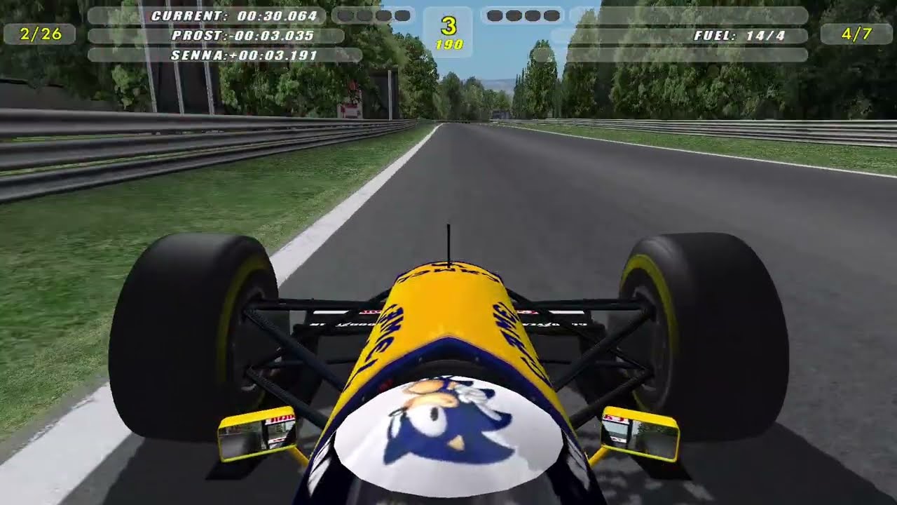 Racing with Senna, Prost and Schumacher! Onboard Williams FW15C | Monza, Italy | F1 Challenge 99-02