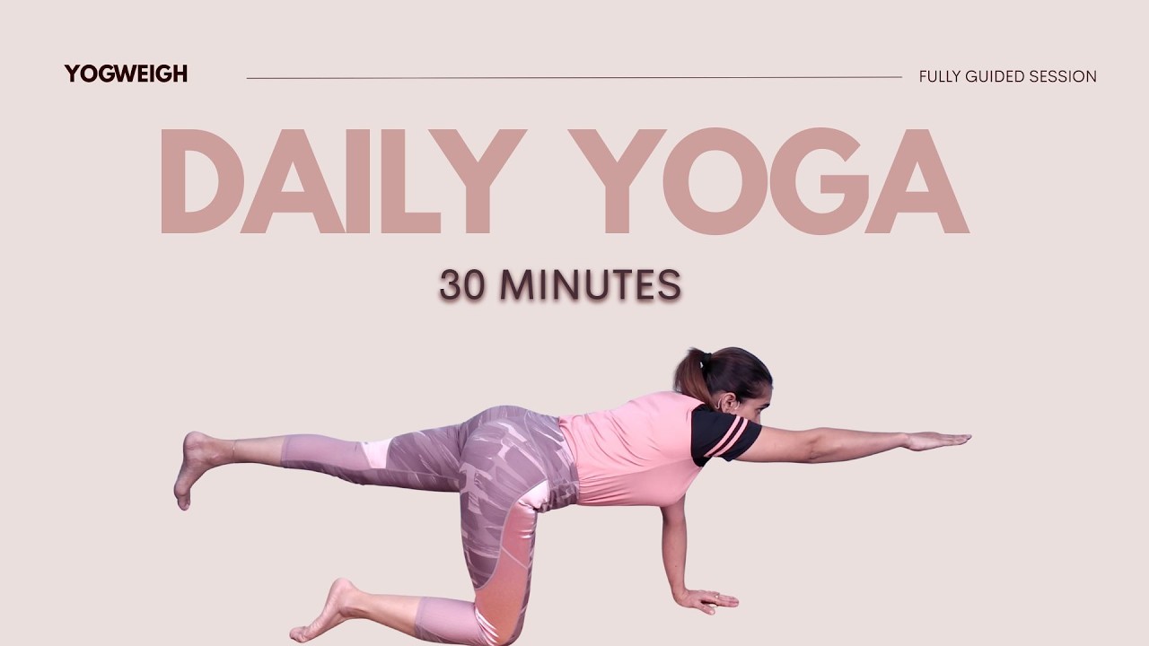 DAILY YOGA for INNER CALM & STRENGTH | Feb 13 #yogweigh