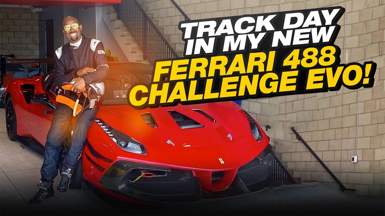 Track Day in my brand new Ferrari 488 Challenge Evo