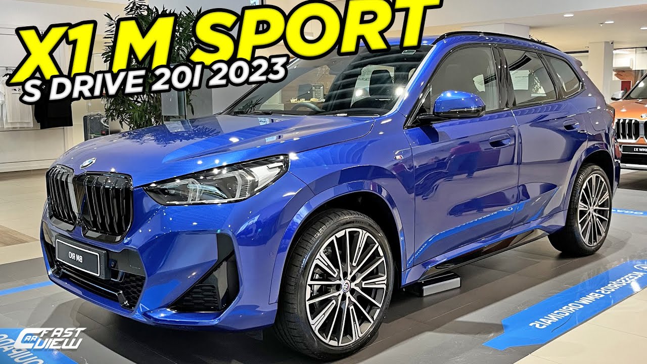 NOVO BMW X1 S DRIVE 20i M SPORT 2023 MELHOR VERSÃO DO SUV COM ACC, HEAD UP DISPLAY E MOTOR 2.0