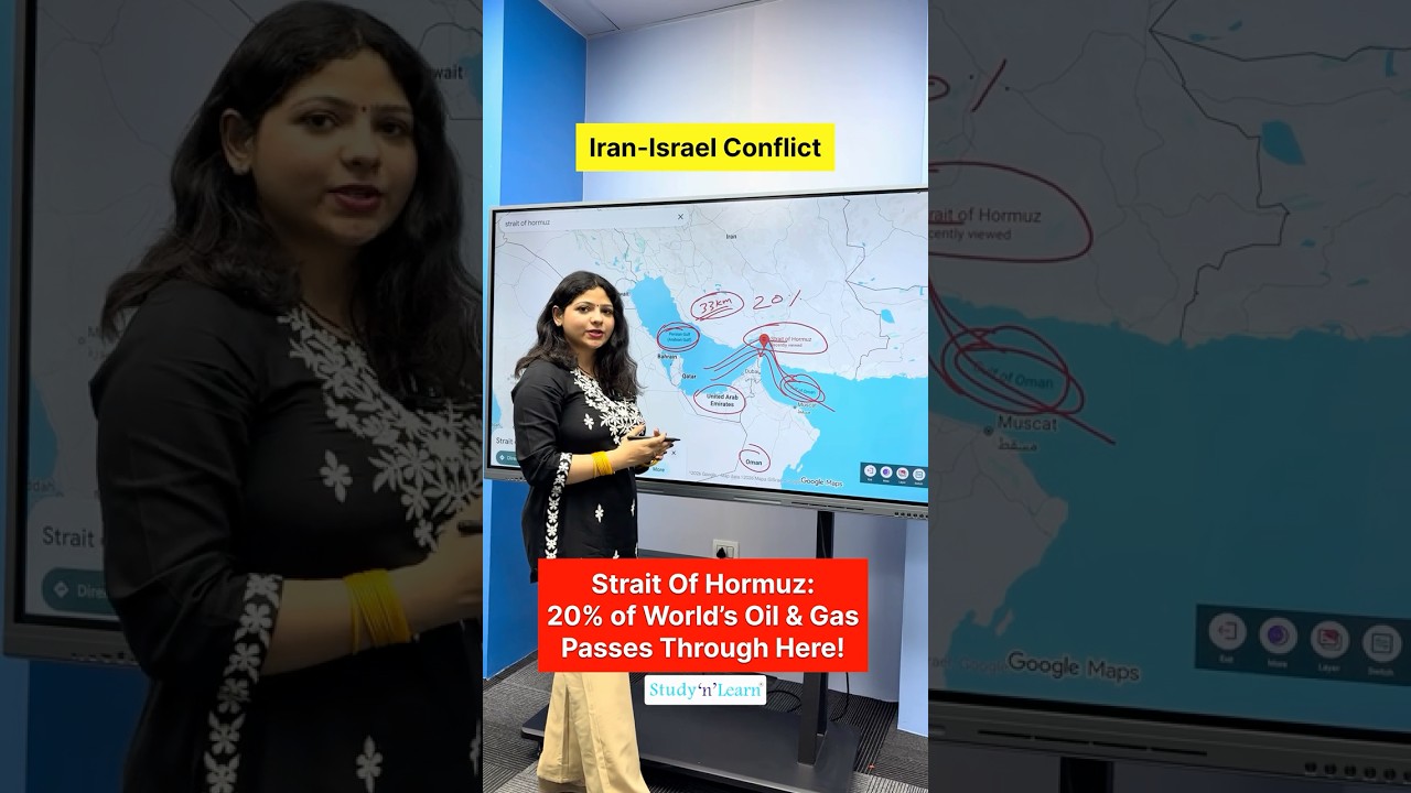 Iran vs Israel: Strait Of Hormuz Importance During US Iran War, Middle East Conflict #iranisraelwar
