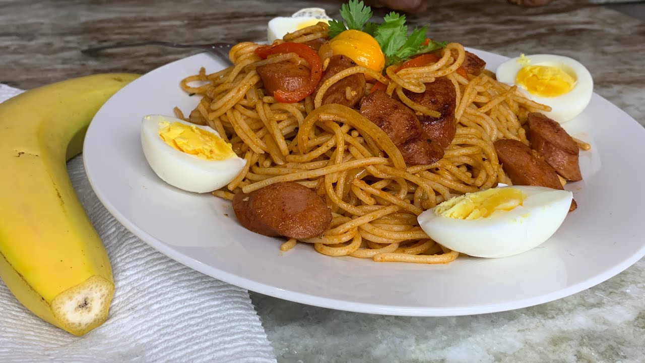 Men Kijan Pou Kwit Yon BON Spaghetti Byen Gou| Spaghetti ak Hot dog