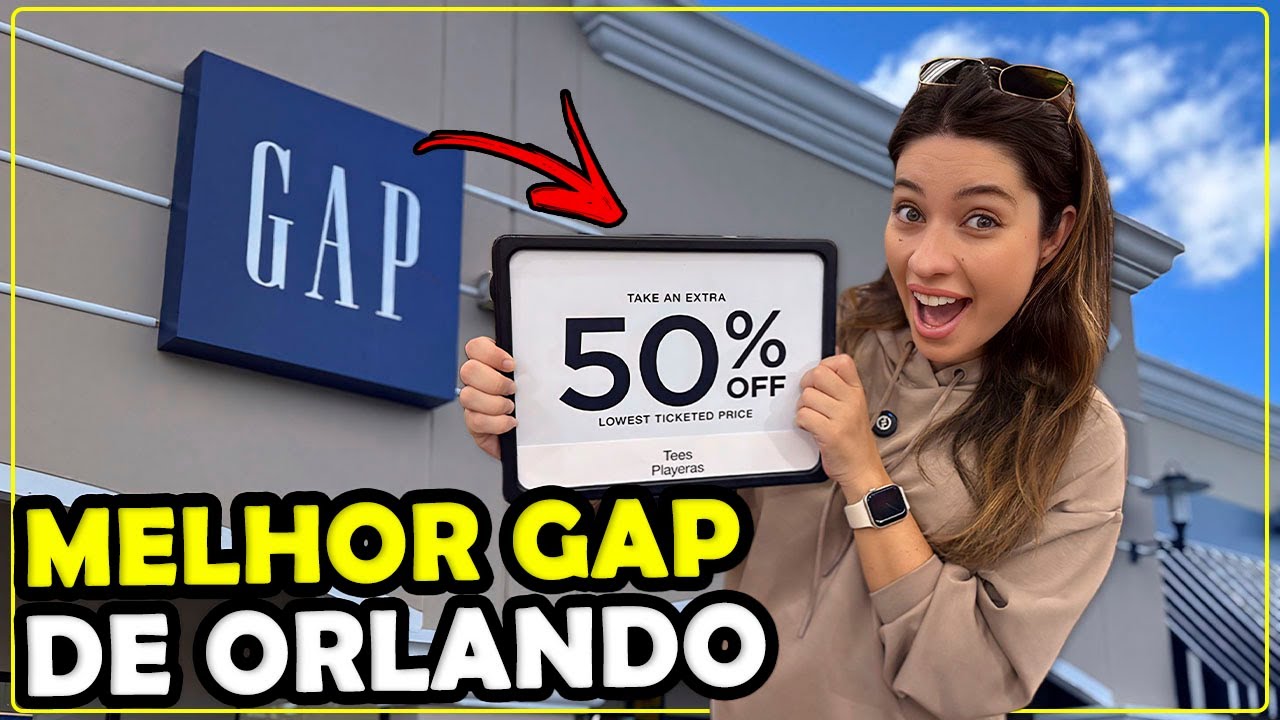 MELHOR GAP DE ORLANDO: PREÇOS ATUALIZADOS