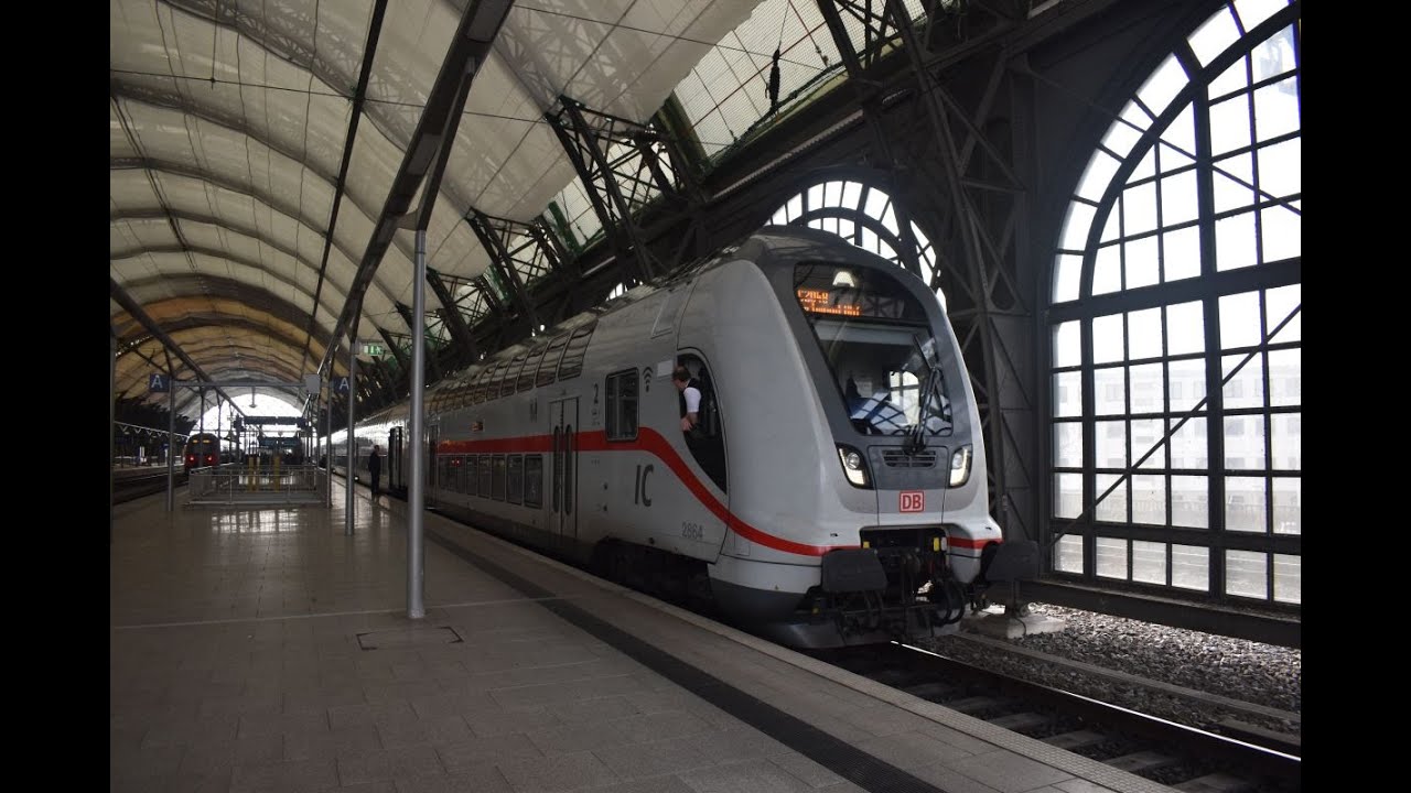 🇩🇪 DB 146 572-3 | Double-decker push-pull InterCity 2048 | Dresden Hbf 30.03.2024