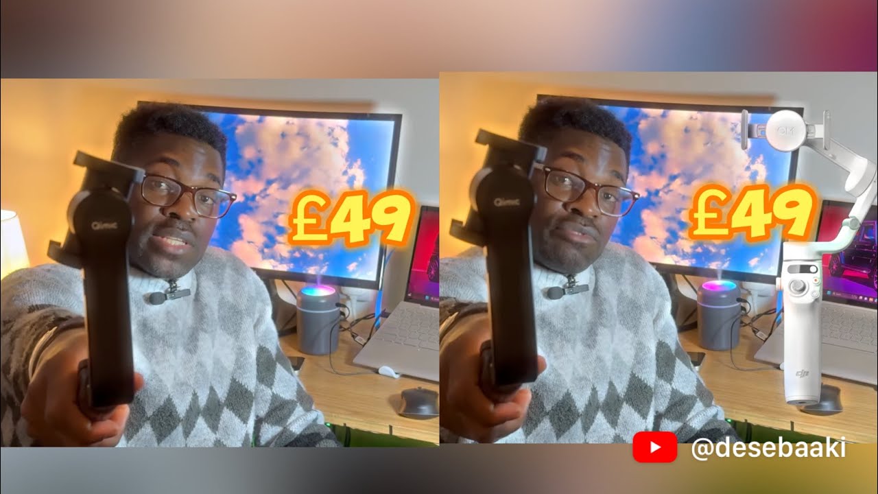 THE CHEAPEST GIMBAL FOR VLOGGING; QIMIC GIMBAL REVIEW