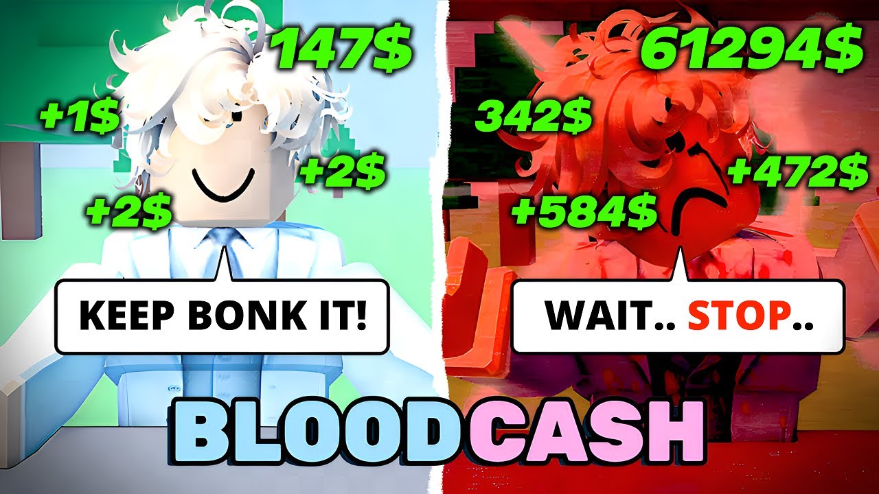 Blood Cash | ALL ENDINGS | Roblox Full Walkthrough