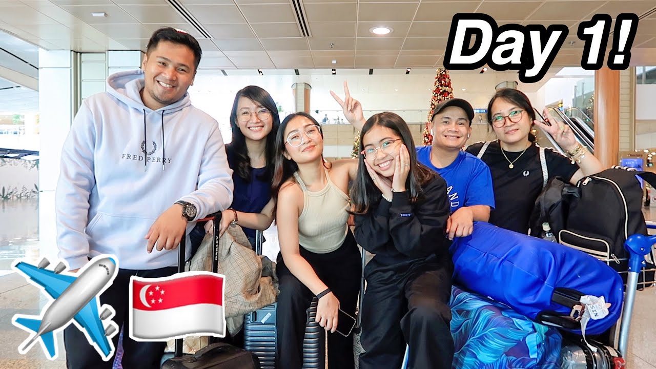 Singapore with VFam! DAY 1 ✈️🇸🇬 | Ry Velasco